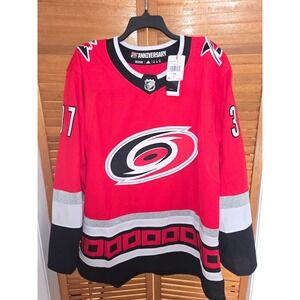 Carolina Hurricanes Autographed Adidas Svechnikov 25th Anniversary Jersey Sz 54